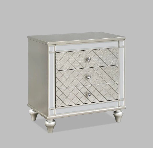 SETB1680 CRISTIAN BEDROOM GROUP CHAMPAGNE