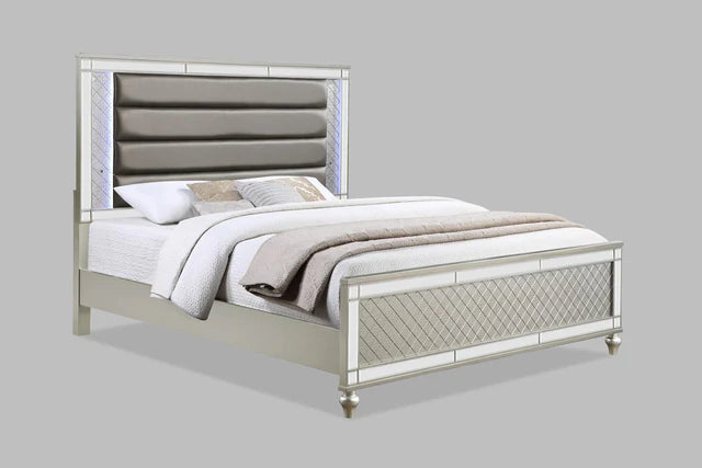 SETB1680 CRISTIAN BEDROOM GROUP CHAMPAGNE
