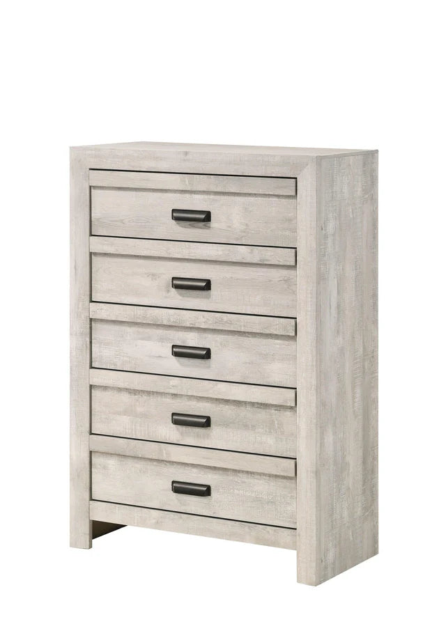 SETB9330 VALOR BEDROOM GROUP WHITE