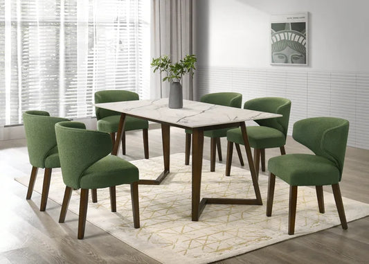 CAVA20 Dining Table + 6 Chair Set