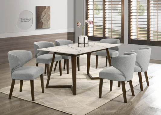 CAVA30 Dining Table + 6 Chair Set