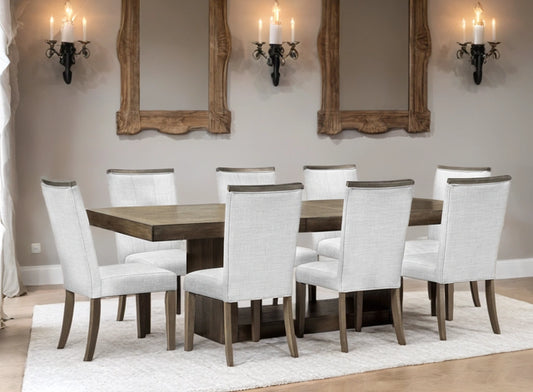 D902 - Dining Table + 8 Chair Set