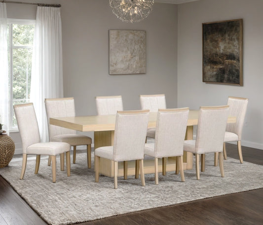 D903 - Dining Table + 8 Chair Set