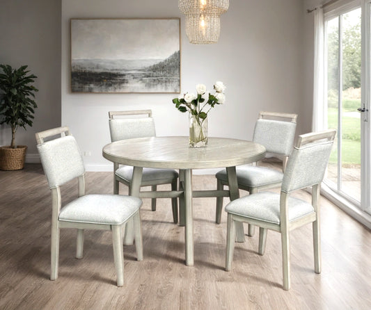 D2400 Dining Table + 4 Chair Set
