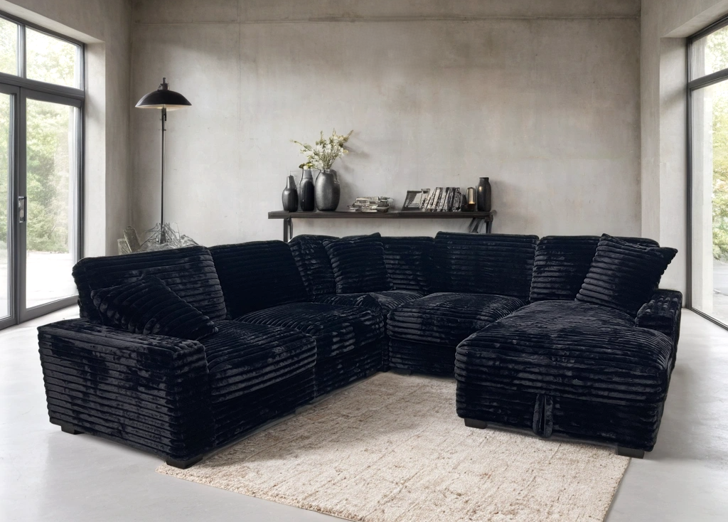 ALISSON BLACK Sectional *NEW ARRIVAL*