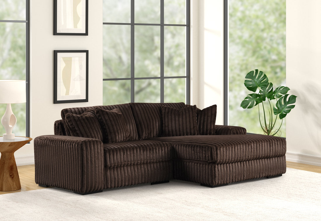SUNDAY2 CHOCOLATE 2PC Sectional *NEW ARRIVAL*