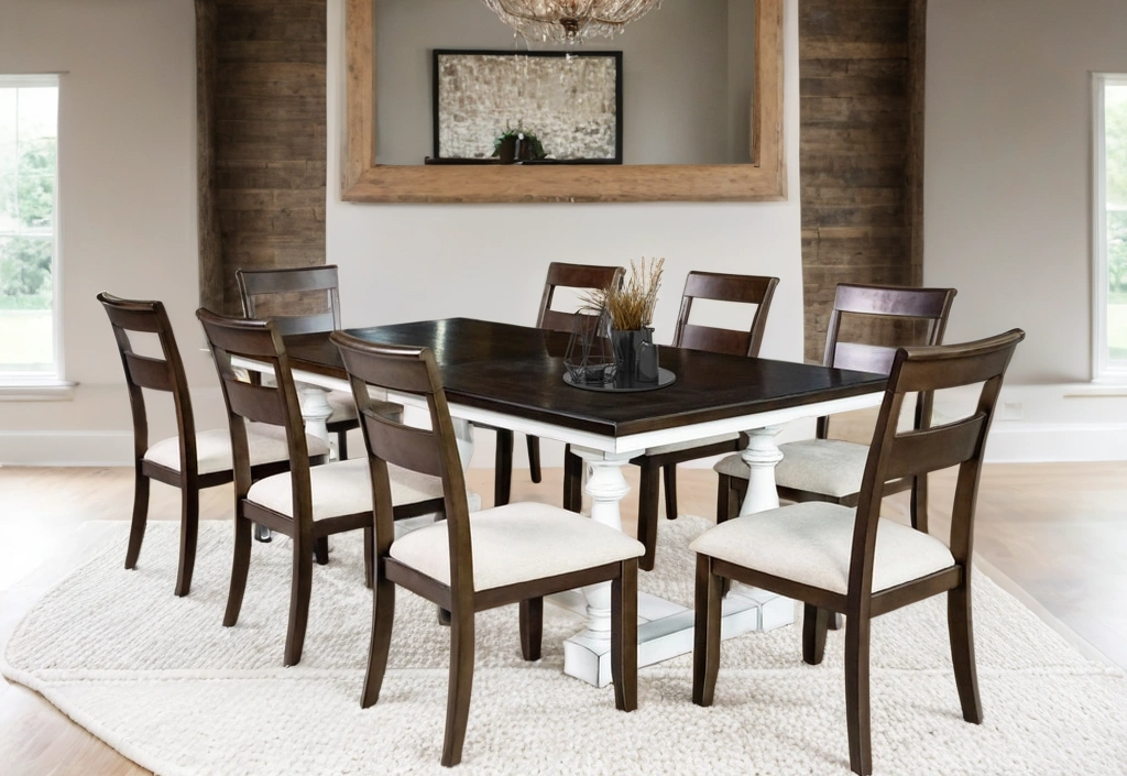 Thomas - Dining Table + 6 Chair Set