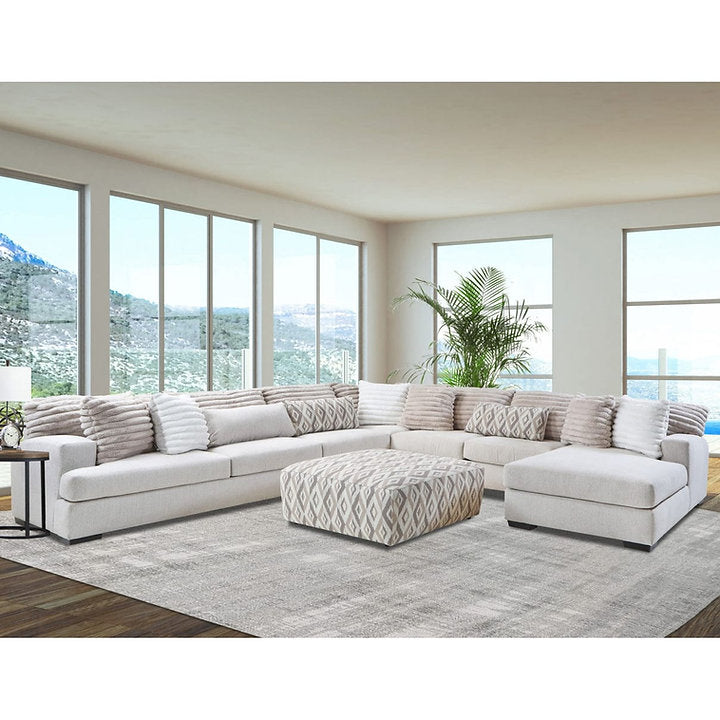 Marcell Oversized Sectional with Ottoman (4 Sets Left)