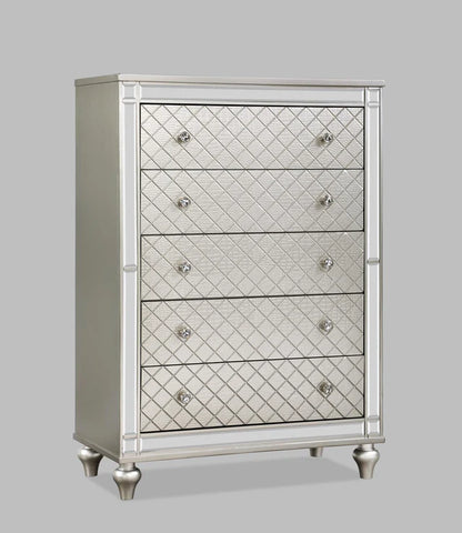 SETB1680 CRISTIAN BEDROOM GROUP CHAMPAGNE