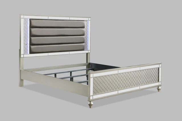 SETB1680 CRISTIAN BEDROOM GROUP CHAMPAGNE