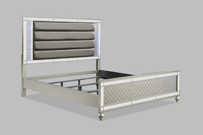 SETB1680 CRISTIAN BEDROOM GROUP CHAMPAGNE