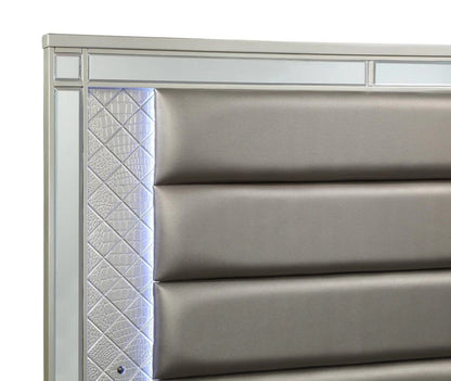 SETB1680 CRISTIAN BEDROOM GROUP CHAMPAGNE