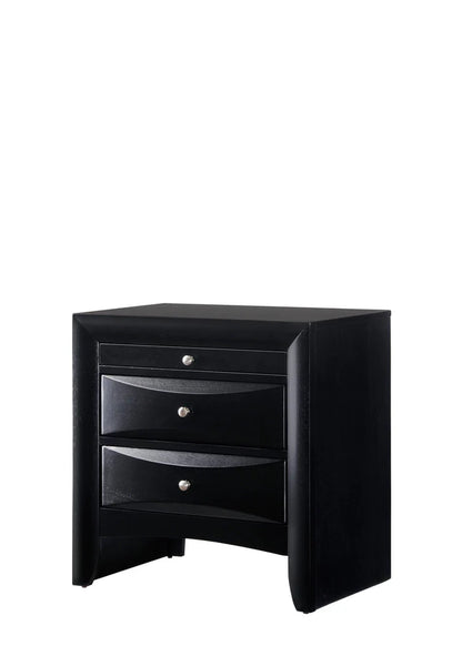 SETB4285 EMILY BLACK STORAGE BEDROOM