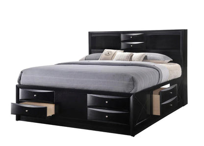 SETB4285 EMILY BLACK STORAGE BEDROOM