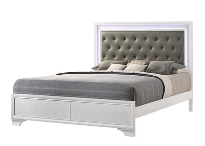 SETB4310 LYSSA BEDROOM FROST