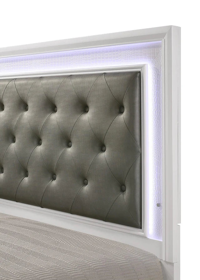 SETB4310 LYSSA BEDROOM FROST