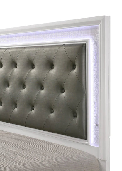 SETB4310 LYSSA BEDROOM FROST