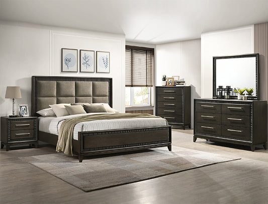 SETB6582 JAYMES WHITE MIST BEDROOM GROUP