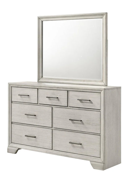 SETB6582 JAYMES WHITE MIST BEDROOM GROUP