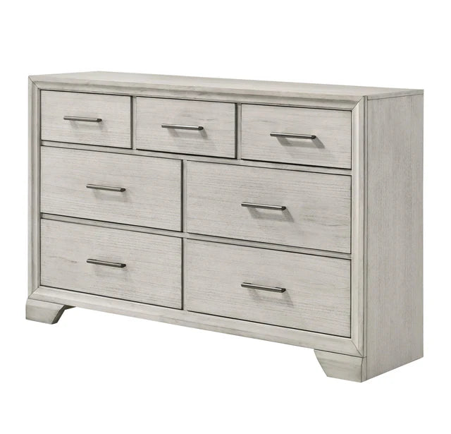 SETB6582 JAYMES WHITE MIST BEDROOM GROUP
