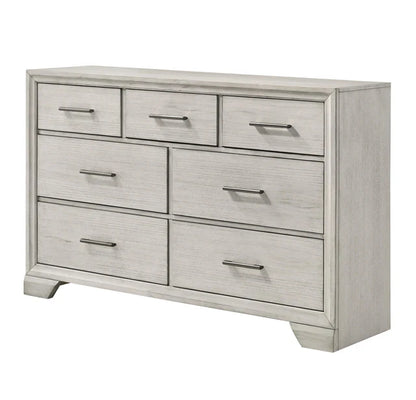 SETB6582 JAYMES WHITE MIST BEDROOM GROUP