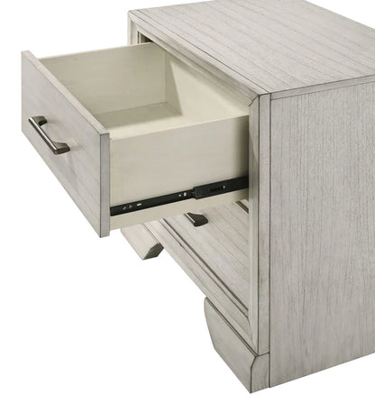 SETB6582 JAYMES WHITE MIST BEDROOM GROUP