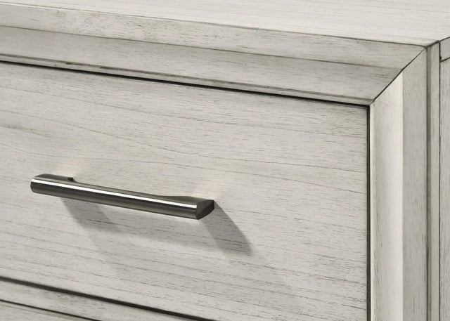 SETB6582 JAYMES WHITE MIST BEDROOM GROUP