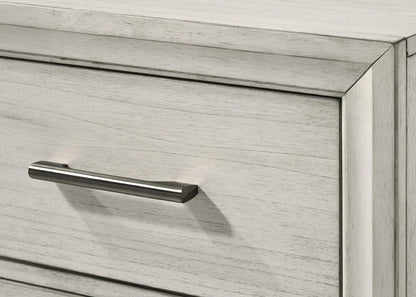 SETB6582 JAYMES WHITE MIST BEDROOM GROUP