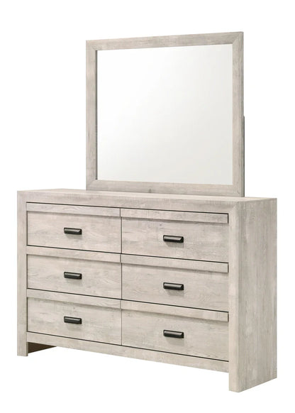 SETB9330 VALOR BEDROOM GROUP WHITE