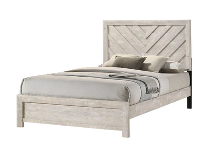 SETB9330 VALOR BEDROOM GROUP WHITE
