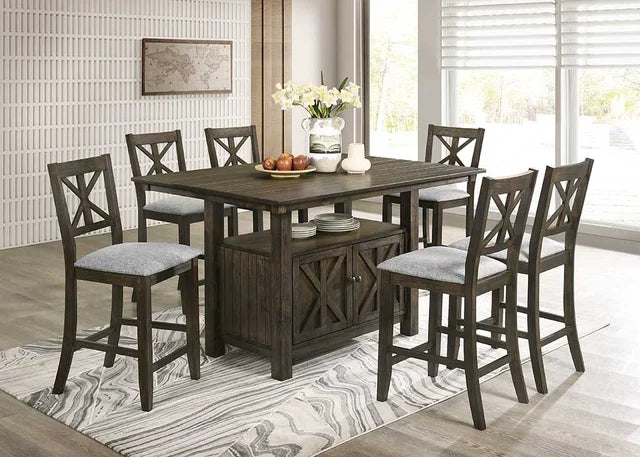 D380 - Counter Height Table & 6 Chairs Set **COMING SOON** (ETA 9/23)