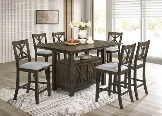 D380 - Counter Height Table & 6 Chairs Set **COMING SOON** (ETA 9/23)