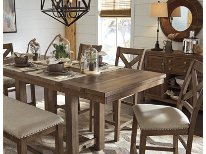 D631 - Counter Height Table + 6 Chairs Set **NEW ARRIVAL** **ON SALE**