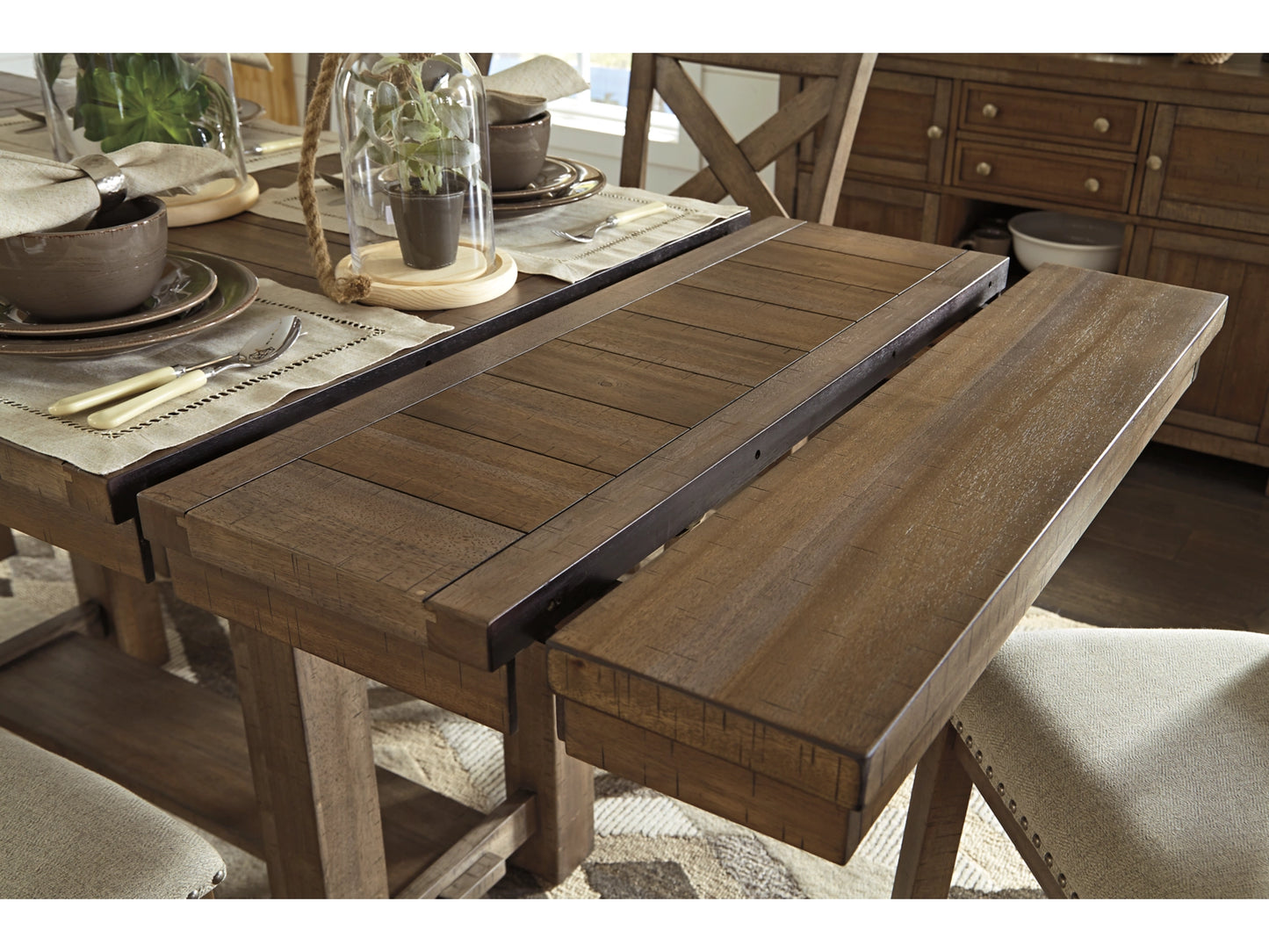 D631 - Counter Height Table + 6 Chairs Set **NEW ARRIVAL** **ON SALE**