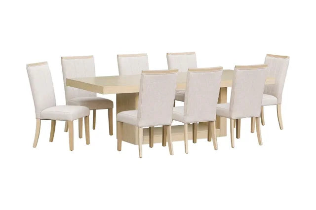 D903 - Dining Table + 8 Chair Set