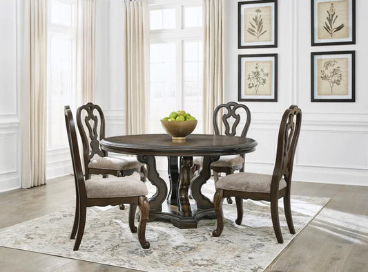 D947-50T - Table + 4 Chair Set **NEW ARRIVAL