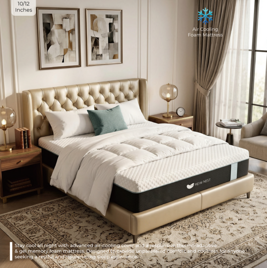 Heim Nest - Air Cooling Foam Mattress 10" inch