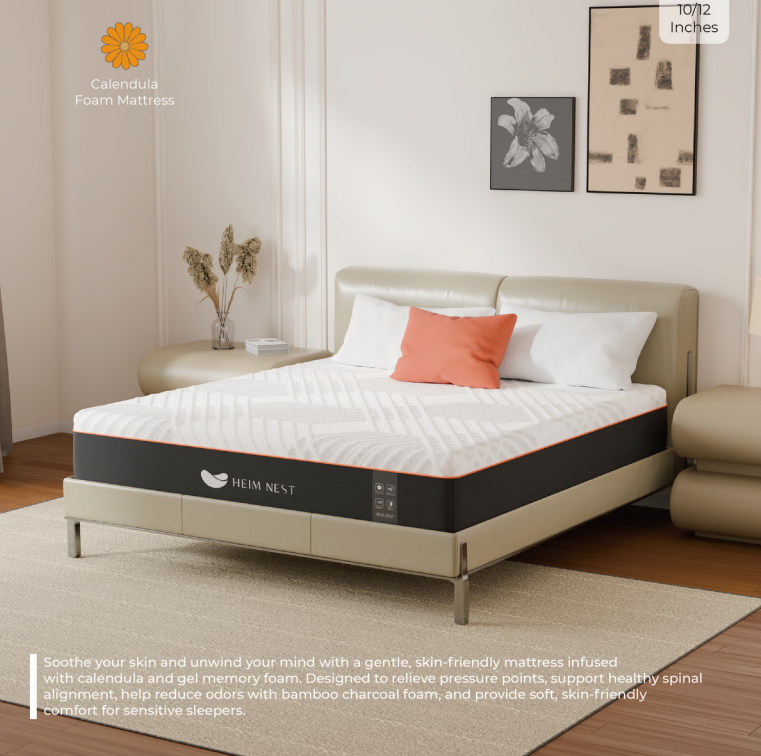 Heim Nest - Calendula Foam Mattress 12" inch