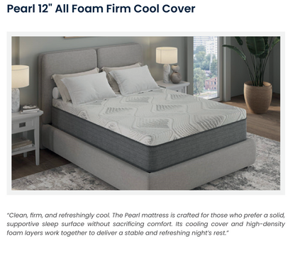 Pearl 12" All Foam Firm Cool Cover