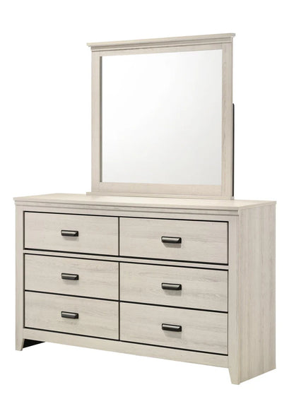 SETB6810 CARTER BEDROOM GROUP WHITE