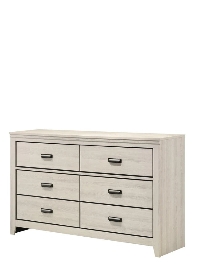 SETB6810 CARTER BEDROOM GROUP WHITE