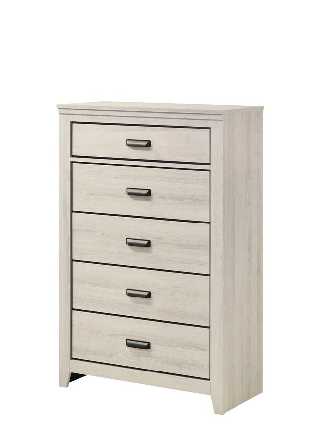 SETB6810 CARTER BEDROOM GROUP WHITE