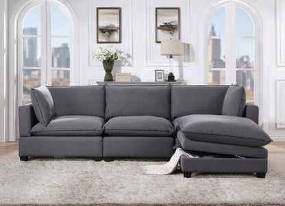 CLOUD2 Charcoal Modular Sectional