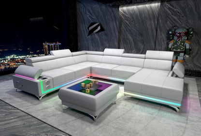 Optimus White Sectional