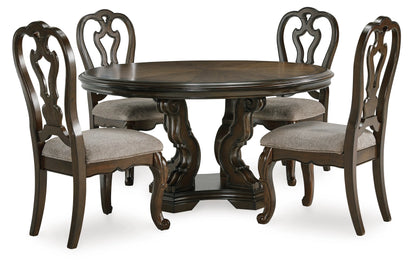 D947-50T - Table + 4 Chair Set **NEW ARRIVAL